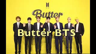 BTS  Butter  Lyrics  Romaji [upl. by Yrret]