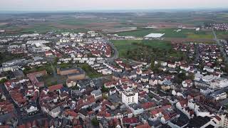 Butzbach mit Drohnenflug  Luftaufnahme [upl. by Hgielar]