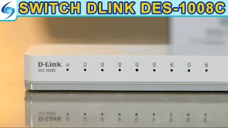 Switch Dlink DES1008C 8 Port [upl. by Marsland]