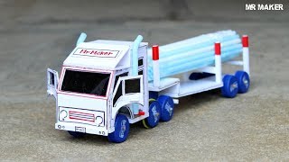 Wow Amazing truck container  DIY at home [upl. by Cesaria]