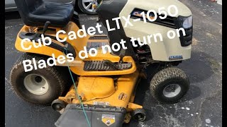 Cub Cadet PTO Wont Engage [upl. by Nahsad]