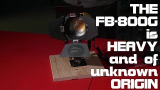 FB800G 80w LED fresnel light by Pergear [upl. by Leirbag]