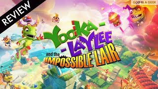 Yooka Laylee and the Impossible Lair review  The best 25D platformer in years [upl. by Brazee]