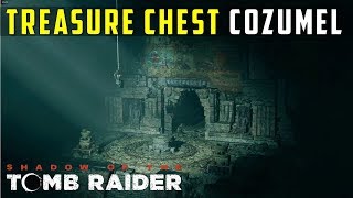 Location of Treasure Chest in Cozumel  SHADOW OF THE TOMB RAIDER [upl. by Onez]