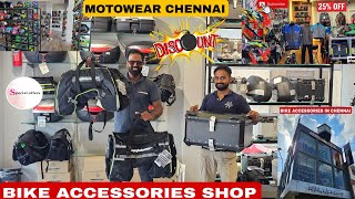 ONE SHOP FOR ALL YOUR RIDING GEARS  MOTOWEAR CHENNAI  Discount Price💝  CUSTOMIZED  ARK DIARIES [upl. by Odlo]