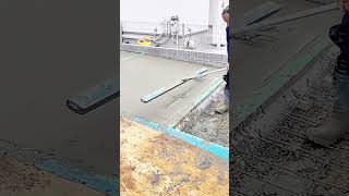 Cement mortar leveling process for bungalow roof [upl. by Miltie]