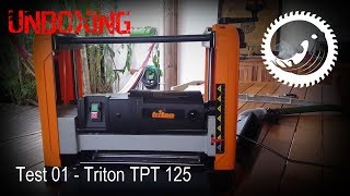 TEST RABOTEUSE TRITON TPT125 [upl. by Renrut65]