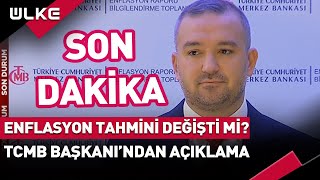 SONDAKİKA Enflasyon Tahmini Değişti Mi Fatih Karahandan Açıklama [upl. by Yelyah425]