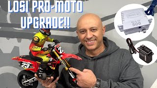 LOSI PROMOTO SERVO UPGRADES [upl. by Nett]