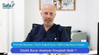 RİNOPLASTİ ESTETİK BURUN AMELİYATI [upl. by Deacon]