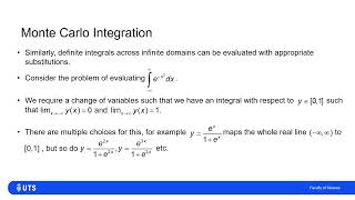 Monte Carlo Method for Integrals Further Examples [upl. by Quita]