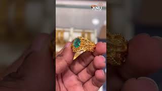 Customised Emerald Ring  Sri Anu Jewellers  Madurai  Best Jewellery Store in Madurai [upl. by Aneek]