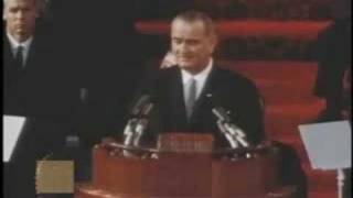 President Lyndon Johnson  Inaugural Address [upl. by Landau]