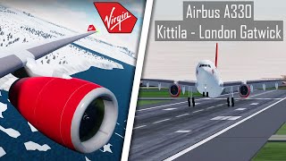 Roblox Project Flight ✈️  Airbus A330 Real Sounds 🔊  Full Flight [upl. by Celestina]