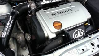 dBilas dynamic Astra G z14xe turbo kit maxi edition 190 hp [upl. by Ariaet]