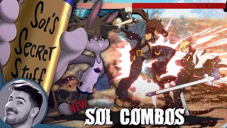 New and Improved Badguy Book of BnBs Sol Combo Guide  Guilty Gear Strive [upl. by Purington]