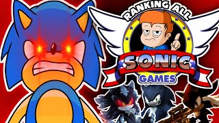 Ranking EVERY Sonic Game Ever [upl. by Idnew]