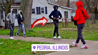 Reaching Hand In Bag In The Most Dangerous Hood In Illinois [upl. by Sierra860]