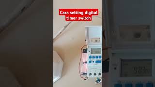 Cara setting digital timer switch [upl. by Alimhaj]