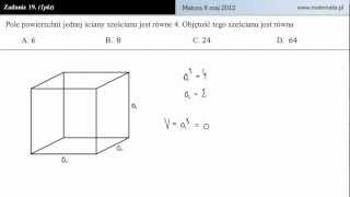 Zadanie 19  Matura z matematyki 8 maj 2012 [upl. by Laenahtan]