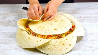 Lege 7 Tortillas SO in die Pfanne und warte 40 Min WOW [upl. by Nawek69]