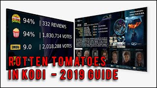 KODI 18 Guide  Beautiful MQ7 skin with Rotten Tomatoes and IMDB ratings  Part 2 of 3 [upl. by Felizio651]