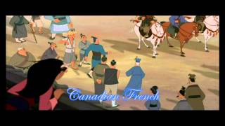 Mulan  You dishonor me both French [upl. by Birdt]