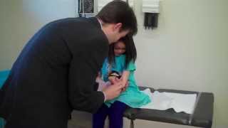 Dr Andrew Dixon demonstrates how to treat a pulled elbow [upl. by Ebbarta571]