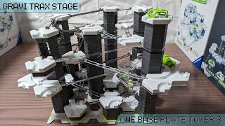 The starting point of Gravitrax GraviTrax STAGE113 ONE BASE PLATE TOWER 3 「ワンベースプレートタワー 3」 [upl. by Anazus]