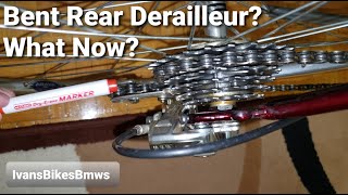 How To Check For Bent Rear Derailleur Cage  Hanger  What Options You Have  4K [upl. by Hannasus]