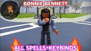 REVAMP Bonnie Bennett Showcase  Roblox The Vampire Origins Revamp [upl. by Burton]