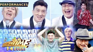 Team VhongJugsTeddy pays homage to legendary Pinoy comedians through Al  Its Showtime [upl. by Suolevram]