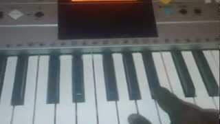 Tutorial piano Quelquun ma dit [upl. by Linus824]