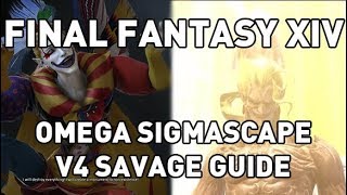 FFXIV Omega Sigmascape V4 Savage FULL Guide O8S [upl. by Sellihca]