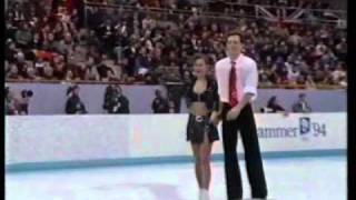 1994 Lillehammer Olympics Ice Dance Medals Ceremony [upl. by Galatia]