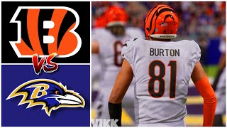 Bengals vs Ravens Simulation Madden 25 Rosters [upl. by Airtemad]