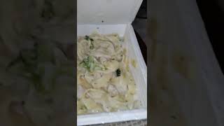 Eating Michelinas Fettuccine Alfredo With Chicken amp Broccoli Dbn MI 71724 [upl. by Dell]