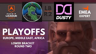 FACEIT League Season 02  LBR2  EMEA Expert  Everfrog vs Dusty [upl. by Arianne]