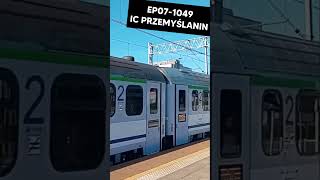 Długi IC Przemyślanin z EP071049 kolej pkpintercity pkp [upl. by Ohl]