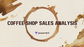 Analyzing Coffee Shop Sales Data with Powerdrill AI [upl. by Ziul]