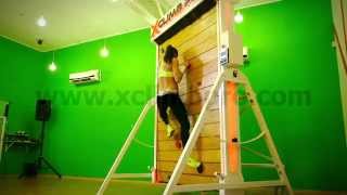 Rotating climbing wall  Rotierende Kletterwand [upl. by Ingar615]