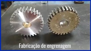 Fabricação de engrenagem [upl. by Irdua]