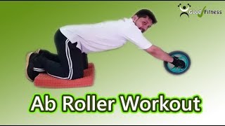 How To Correctly Do Ab Roller Workout  Ab Wheel Exercise [upl. by Chassin995]