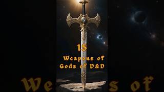 Legendary Weapons of Good and Evil dungeonsanddragons Gods fantasy baldursgate3 [upl. by Richmound]