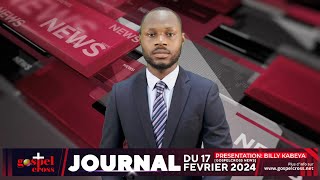 JOURNAL FRANÇAIS DU SAMEDI 17 FEVRIER 2024 GOSPELCROSS NEWS [upl. by Melvina]