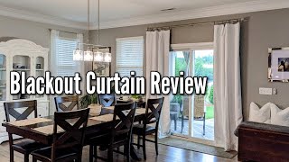 Blackout Curtains for My Sliding Glass DoorKgorge Curtain Review [upl. by Nathan]