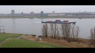 Experience 🇳🇱 amp Statendam 🇳🇱 ContainerSchip Rotterdam Dutch Transport OudeMaas Botlek Cargo [upl. by Reisfield]