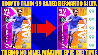 99 Rated Bernardo Silva max level max rating efootball 2023 level up Bernardo Silva Manchester City [upl. by Cairns]