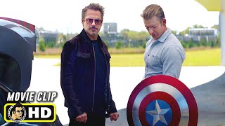 AVENGERS ENDGAME 2019 Tony Gives Cap His Shield Back HD IMAX Clip [upl. by Jenks]