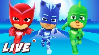 🔴 LIVE PJ Masks Official Season 1  Save The Day [upl. by Dagnah]